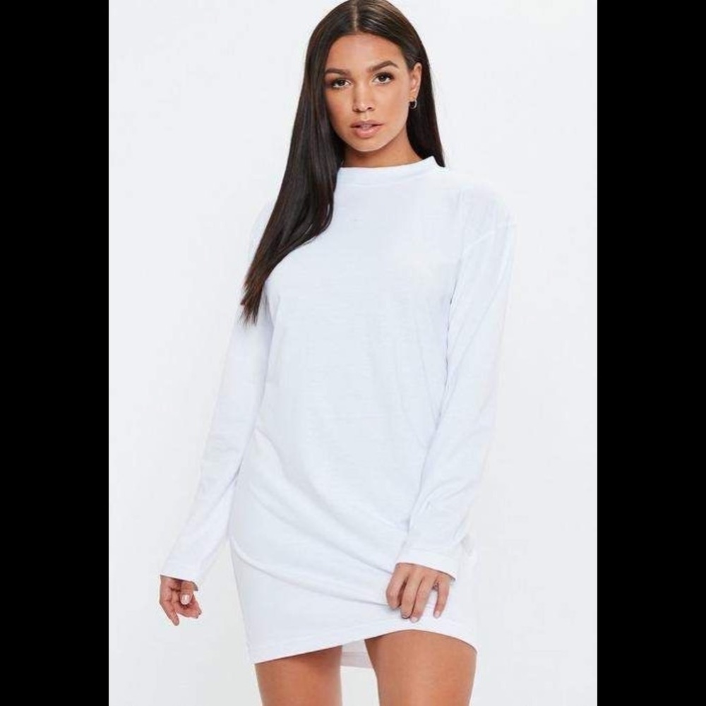 Longg sleeve tee shirt dress NWOT
